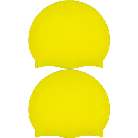 Newaner 2 Pièces Bonnet de Bain pour Enfants en Silicone
