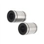 DollaTek 4 Pcs LM12UU 12mm à l'intérieur Dia Rubber scellé Bague Roulement à Billes Linéaires