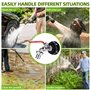 Robinet Cuve 1000L, 3/4" Raccord Cuve 1000 Litres, Robinet Cuve IBC en Alliage d'aluminium, Adaptateur Cuve Robinet, S60X6 Robin