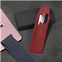 KSBBHDS Lot de 2 trousses à crayons en cuir synthétique - Étui à crayons à rabat - Étui de protection pour stylo - Étui de range