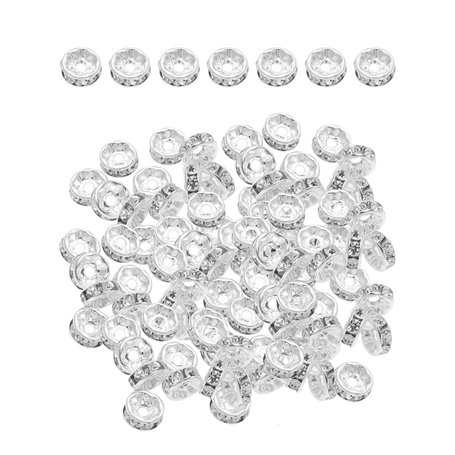 Lot de 200 perles en verre