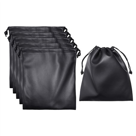 Lot de 5 Sacs de Rangement Avec Cordon de Serrage - Portable Pour Écouteurs