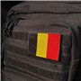 Patch de Drapeau Belgique avec Velkro - Patchs Brodés pour Vêtements - Patchs de Drapeaux de Pays pour Sacs à Dos - Drapeau Belg