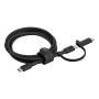 Câble USB Belkin CAC003HQ1.5MBK Noir 1