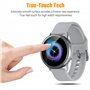 UniqueMe 9H Full Screen pour Samsung Galacy Active2/Watch 4 44 mm Protection d'écran, 2 Pièces Verre de Protection en Aluminium,