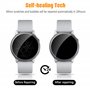 UniqueMe 9H Full Screen pour Samsung Galacy Active2/Watch 4 44 mm Protection d'écran, 2 Pièces Verre de Protection en Aluminium,