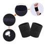 16 Pièces Bandeau Poignet Sport Bandeau de Transpiration Poignet Serre Poignet Tennis Bracelet en Coton Élastique Respirant Anti