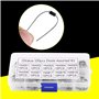 Diode, kit électronique assortiment d'assortiment de diode de redresseur de 100pcs 10Values avec la perte de puissance de boîte,