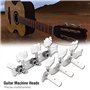 Cordes de Guitare Classique Tuning Peg Tuners Mécaniques Argent Cheville De Réglage Guitare Classique