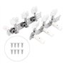 Cordes de Guitare Classique Tuning Peg Tuners Mécaniques Argent Cheville De Réglage Guitare Classique