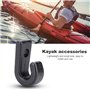 10Pcs Bateau J Crochet d’amarrage Crochet Arrimage Crochet J Crochets Kayak Bateau Accessoire Canoë