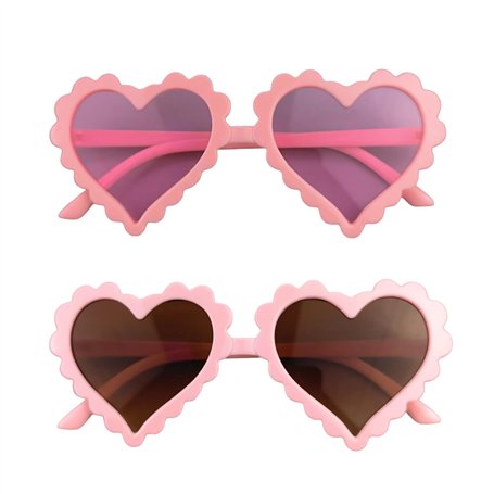 KSBBHDS 2 Morceaux De Lunettes En Forme De Cœur