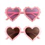 KSBBHDS 2 Morceaux De Lunettes En Forme De Cœur