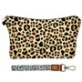 1 Morceau De Sac À Imprimé Léopard Et 1 Morceau De Longe À Imprimé Léopard
