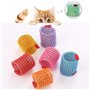 Liwein Jouet Ressorts Chat, Coloré Jouets à Ressort de Chat Plastique Hélicoïdaux en Spirale Interactifs Durables Cadeau de Nouv