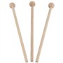 baguettes de percussion Glockenspiel en bois pour