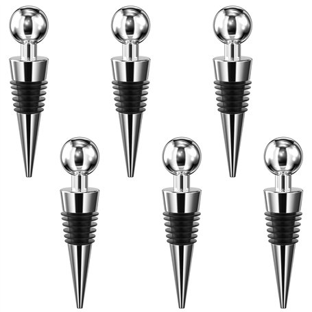 Lectorias Lot de 6 Bouchon Bouteille Vin