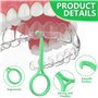 18 PCS Dissolvant D'appareil Dentaire Outil de Suppression D'Aligner Aligner les Dents Crochet de Dentition Correcteur Buccal Ex