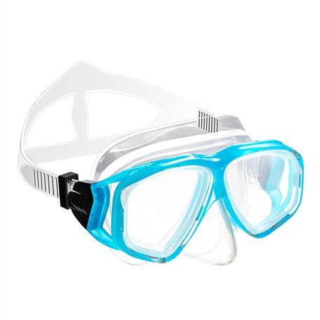 Masque Plongée Enfant Lunettes Piscine Enfants Adolescents de 7 à 12 Ans Protection UV 180°View HD Anti-buée Anti-Fuite Lunettes