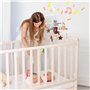 Support Mobile pour Lit de Bébé Réglable Lit Bébé Bras Mobile Avec Boîte à Musique Mécanique pour Bébé Cadeau pour Nouveauné Fil