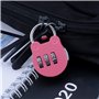 5 pièces cartoon mini lock, petit cadenas de casier, cadenas de couleur, valise combinaison cadenas; Pour le casier extérieur de
