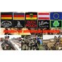 2 Pièces Drapeau du Israélien Israéliens Patch Tactique Militaire Emblème Applique Fermeture Crochet et Boucle pour Chapeau Sac
