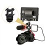 Griffe de Support Triple Adaptateur de Montage Support d'Extension d'Adaptateur pour Microphone Flashs Moniteur Appareils Photo