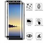pour Samsung Galaxy Note 8 3D Couverture Complète Film de Protection d'écran，Vuciya Verre Trempé，Dureté 9H Glass，Ultra Anti Rayu