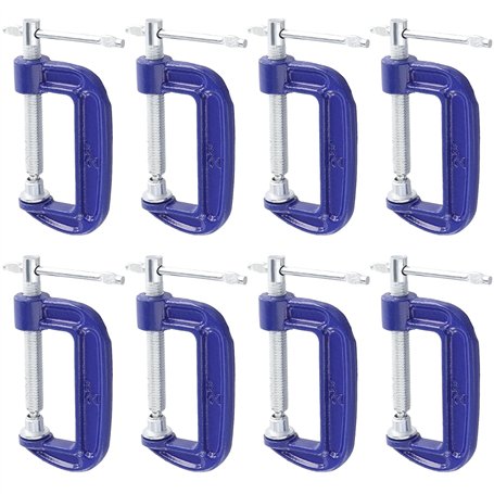 JAPCHET Lot de 8 colliers de serrage C de 5