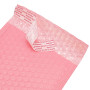 MANCHAP Lot de 50 enveloppes à bulles autocollantes en polyéthylène, rose enveloppes à bulles d'air, pochette bulle pour envoi p