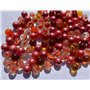 FAIRY TAIL & GLITZER FEE Lot de 100 billes en verre - 16 mm - Rouge - Multicolore - Édition spéciale