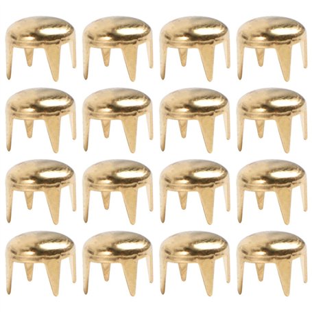SUPVOX Rivet Studs Lot de 100 clous ronds en métal pour punk
