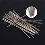 Nikou Foret Bijouterie - 20pcs / Paquet Peu de forets lapidaires enduits de Diamant de 1mm, Aiguille Solide de Peu, Foret d'agat