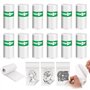 HOMIKLSA 12 Rouleaux Papier Thermique pour Enfants - Papier sans Encre