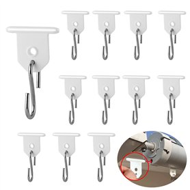 ZALHIN 12 Sets Crochet De Tuyau pour Camping-Car – Crochets pour Bande De Tuyau