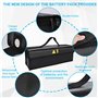 Sac de batterie pour vélo électrique, ignifuge jusqu'à 1000 °C, étanche et anti-explosion, housse de protection sûre pour le sto