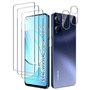 Fyqzio [3+2 Pièces Verre Trempé Pour Realme 10 4G et Caméra Arrière Protecteur
