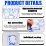 Lot de 50 masques respiratoires CPR/respiratoire pour la protection personnelle, protection du visage pour les premiers secours