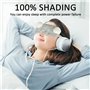2 pcs masque oculaire sommeil femmes filles enfants adulte enfant molle bandes bandes élastiques fluffeuses respirant respirant