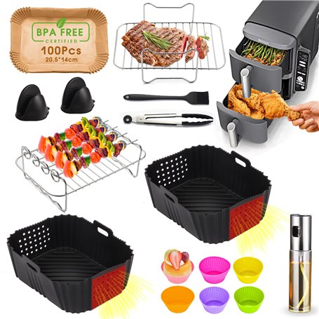 HUMTEOXI Accessoires pour friteuse à air Ninja