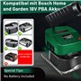 Fer à souder sans fil pour batterie Bosch Home and Garden 18 V PBA 60 W - Température réglable de 180 à 480 °C - Avec ports de c