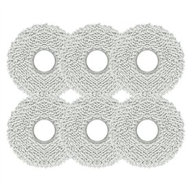 Lot de 6 lingettes de rechange pour ECOVACS DEEBOT T20 Omni - Pour Ecovacs Deebot T20 Omni - Chiffon de nettoyage compatible ave
