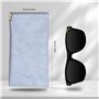 AMDZGLB Étui Lunettes 4PCS Pochette Lunettes Snap étui Lunettes Souple Sac Lunettes Boitier Portable (Multicolore A)
