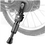 VakiReyy Bequille Velo Enfant 14 Pouces Béquilles pour Vélo Réglable Simple Côté Stand Vélo Rack pour Enfants Vélo (Noir)