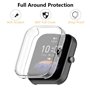 HOMTERN Lot de 2 coques compatibles avec Amazfit Bip 3/Bip 3 Pro, coque intégrale en TPU souple résistante aux chocs et aux rayu