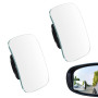 2 Pièces Rotatif Miroir d'Angle Mort pour Rétroviseur Voiture - Réglable Blind Spot Mirror