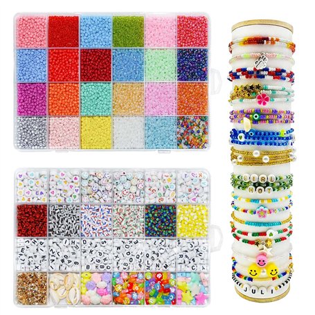 Perles Plates pour Bracelet