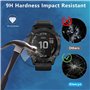 4 Pièces Verre Trempé Compatible Garmin Fenix 6X Pro/Sapphire Editions/Solar Edition 51mm / Huawei Watch GT 2 Pro 46mm, 9H Duret