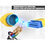 OURANTOOLS Câble d'extension OBD-2 Compatible avec Benz, OBDII 38 Broches vers 16 Broches Mâle vers Femelle pour connecter Un Le