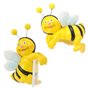 LUMOOM 2PCS Figurines d'abeille De Jardin